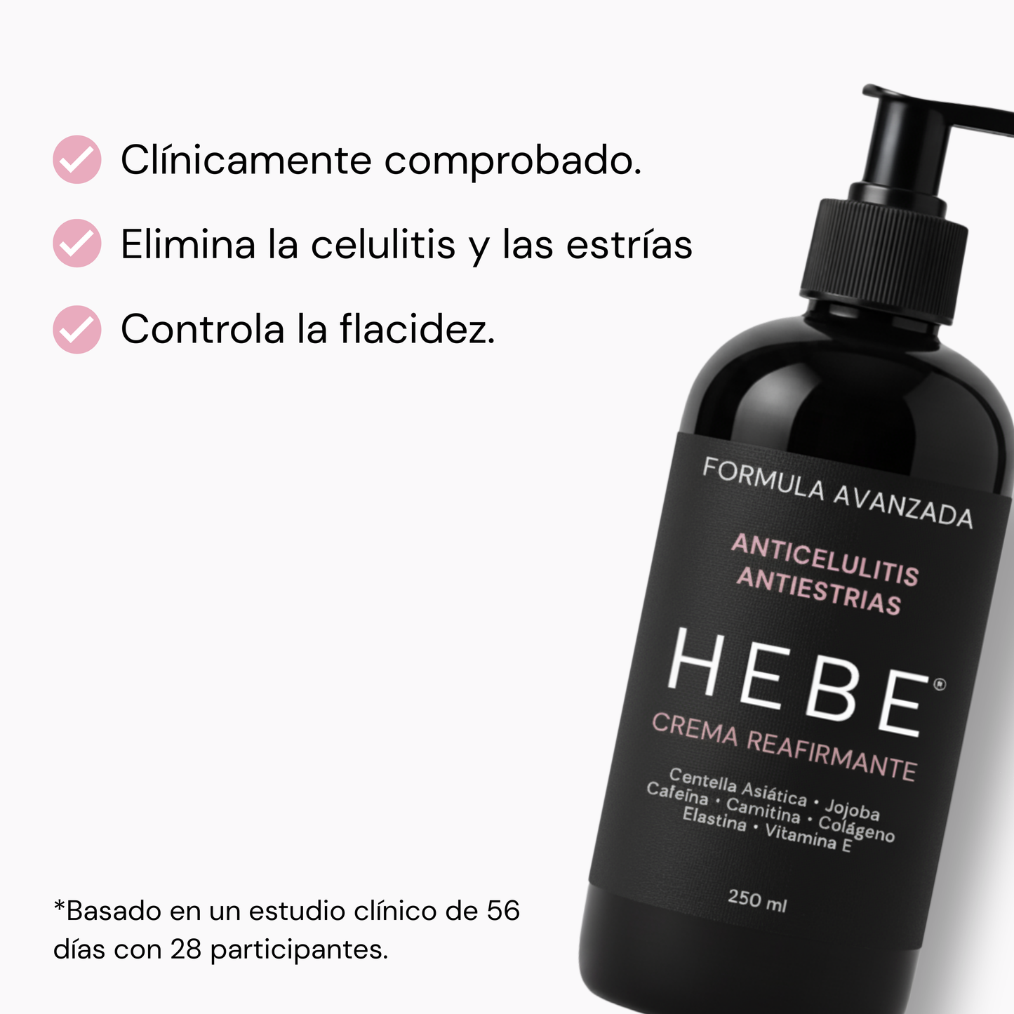 Crema Reafirmante Anticelulitis, Flacidez y Estrías