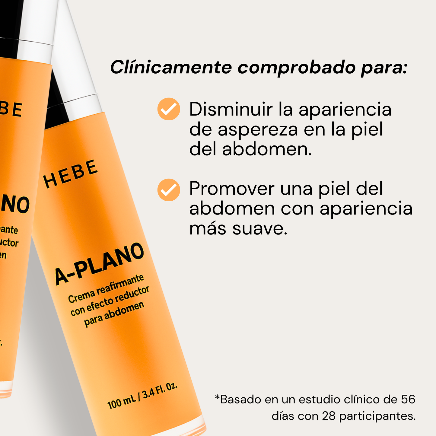 A-PLANO Crema Reafirmante Con Efecto Reductor Para Abdomen